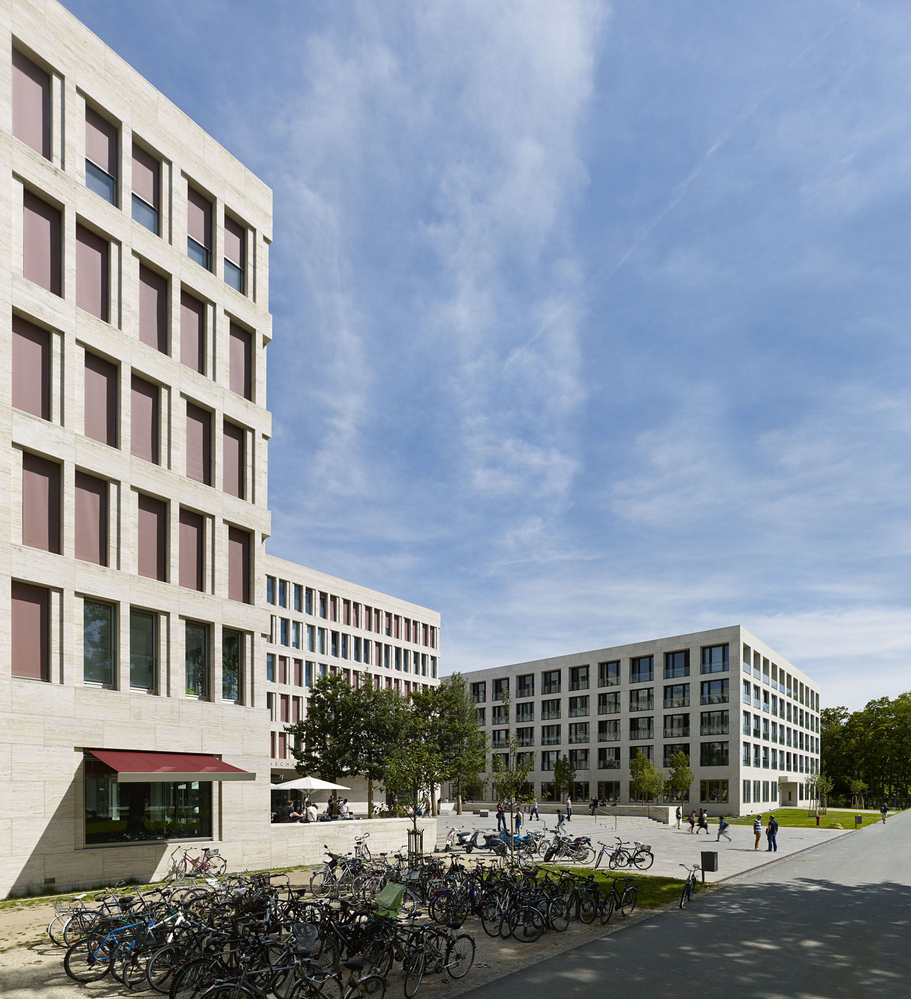 Fakultätsgebäude II, Goethe-Universität Frankfurt a.M. © Stefan Müller