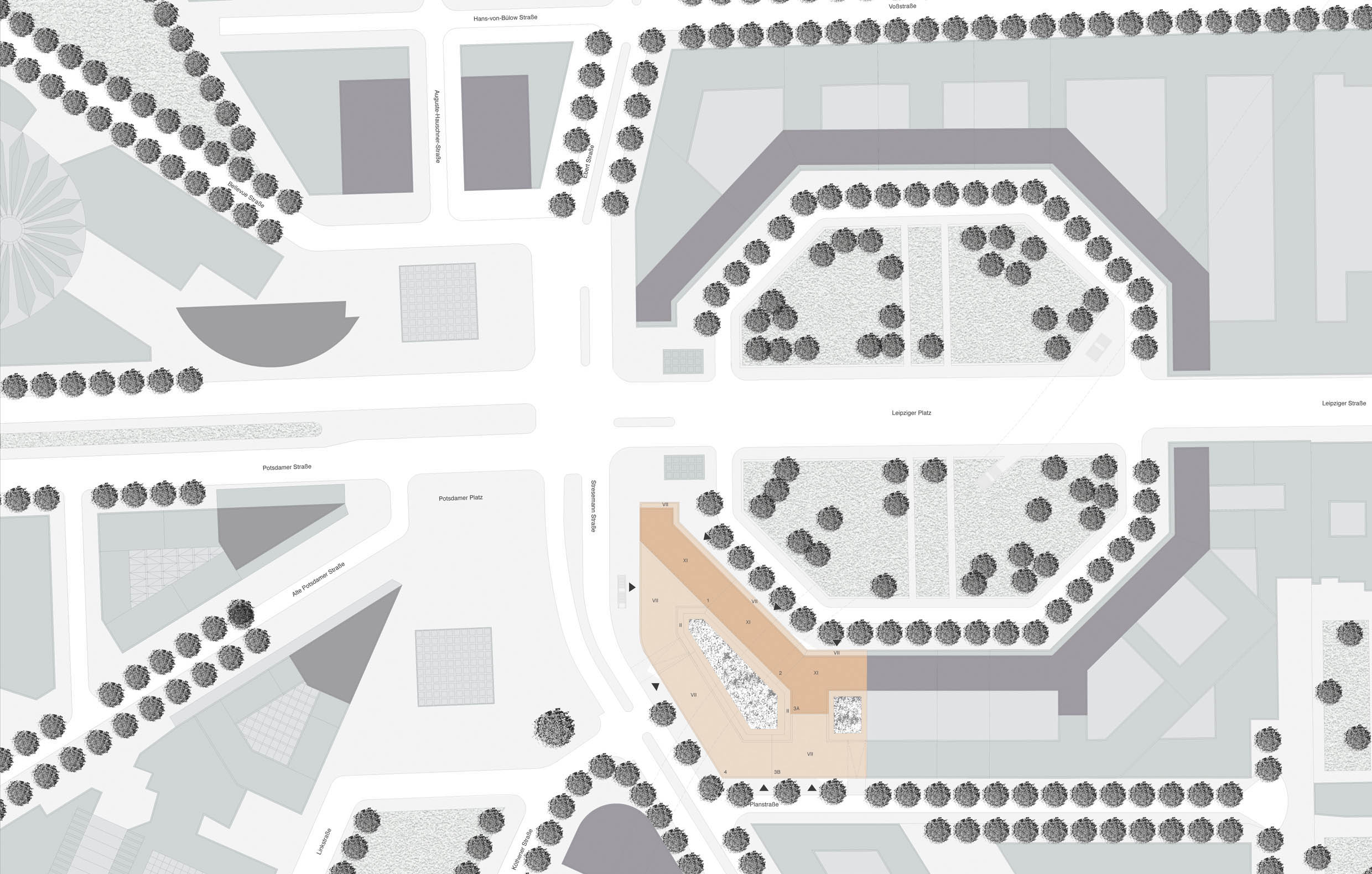 Leipziger Platz Lageplan