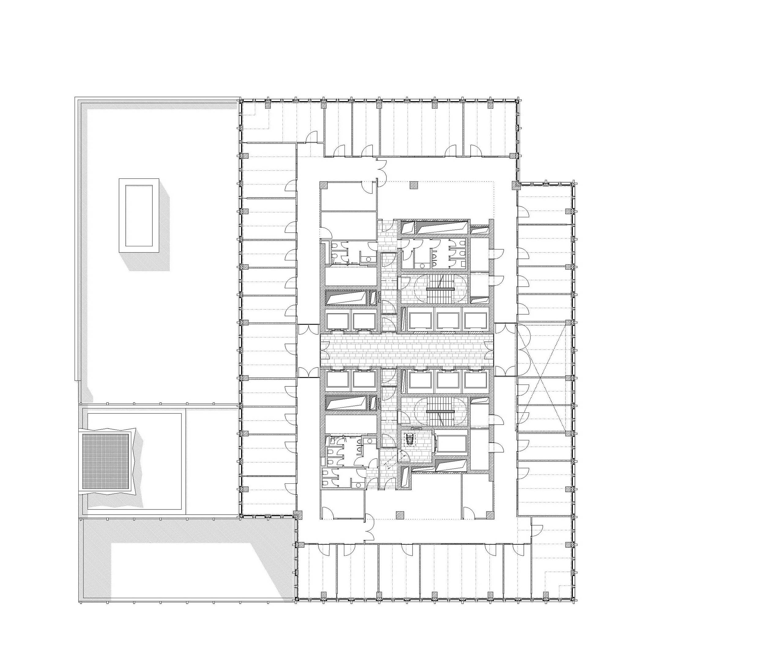 Marienturm Grundriss Regelgeschoss