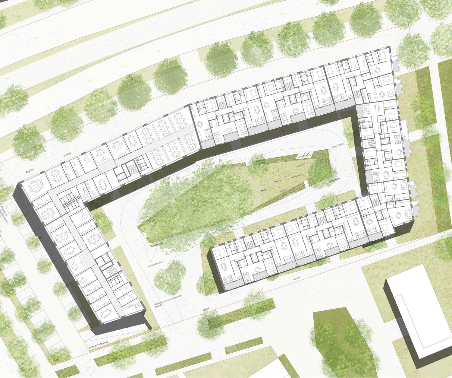 Podbielskistraße Grundriss Regelgeschoss