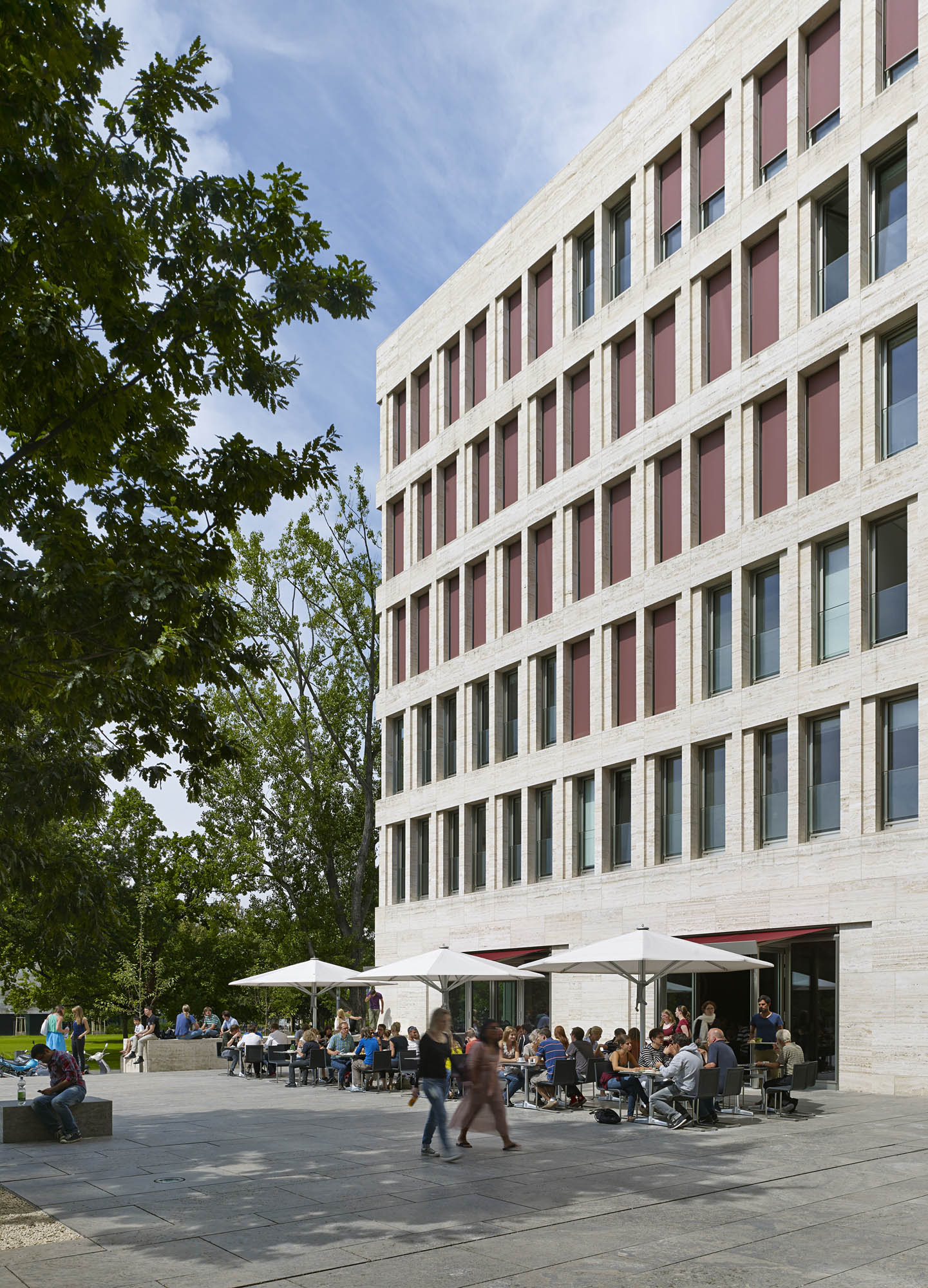 Fakultätsgebäude II, Goethe-Universität Frankfurt a.M. © Stefan Müller
