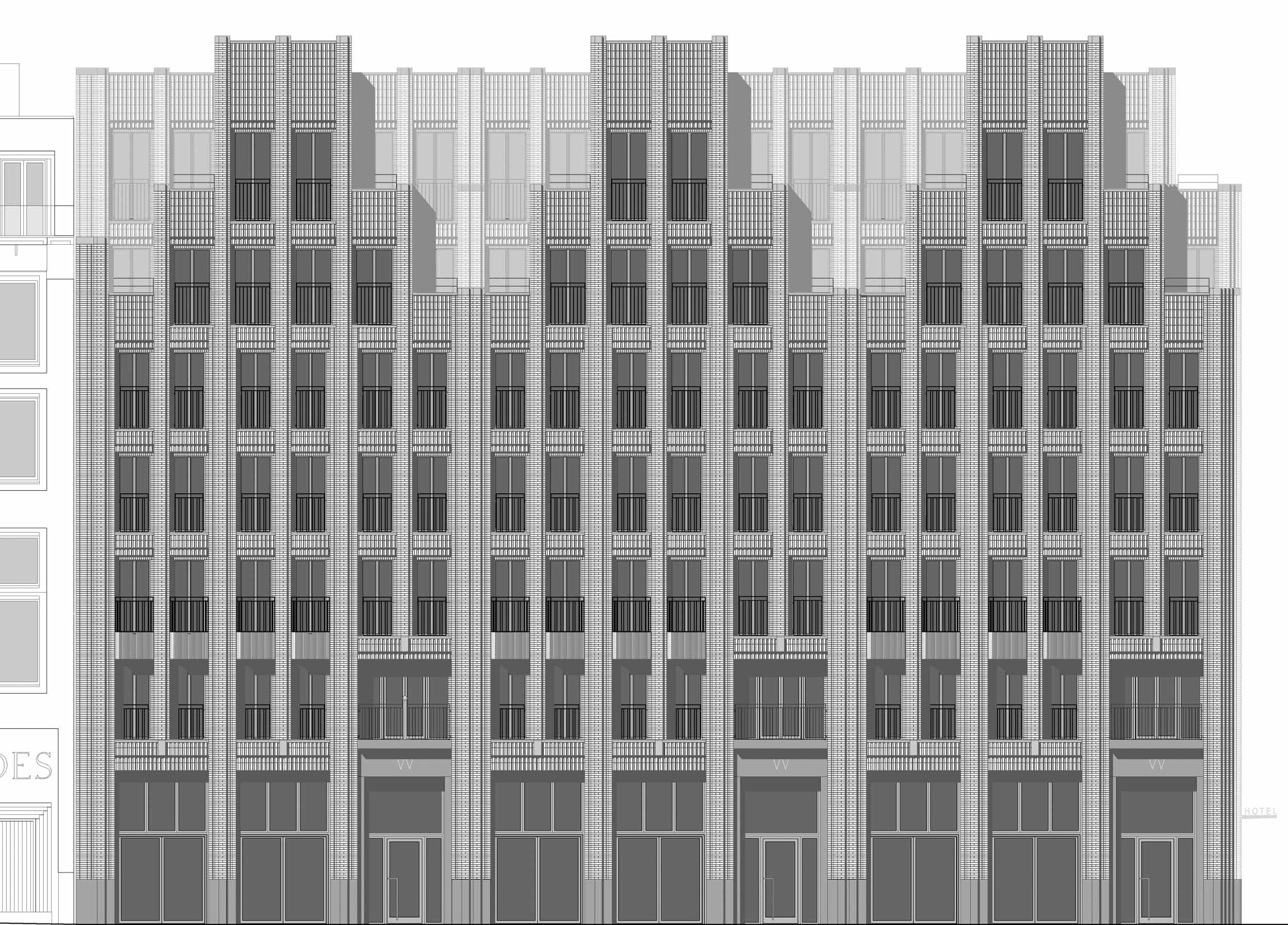 Hotel Grote Markt, Ansicht © Thomas Müller Ivan Reimann Architekten