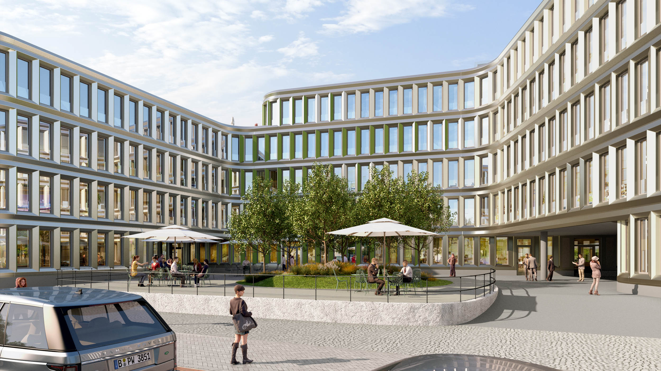 Bürogebäude Brain Box Berlin - Adlershof © STAUB Berlin