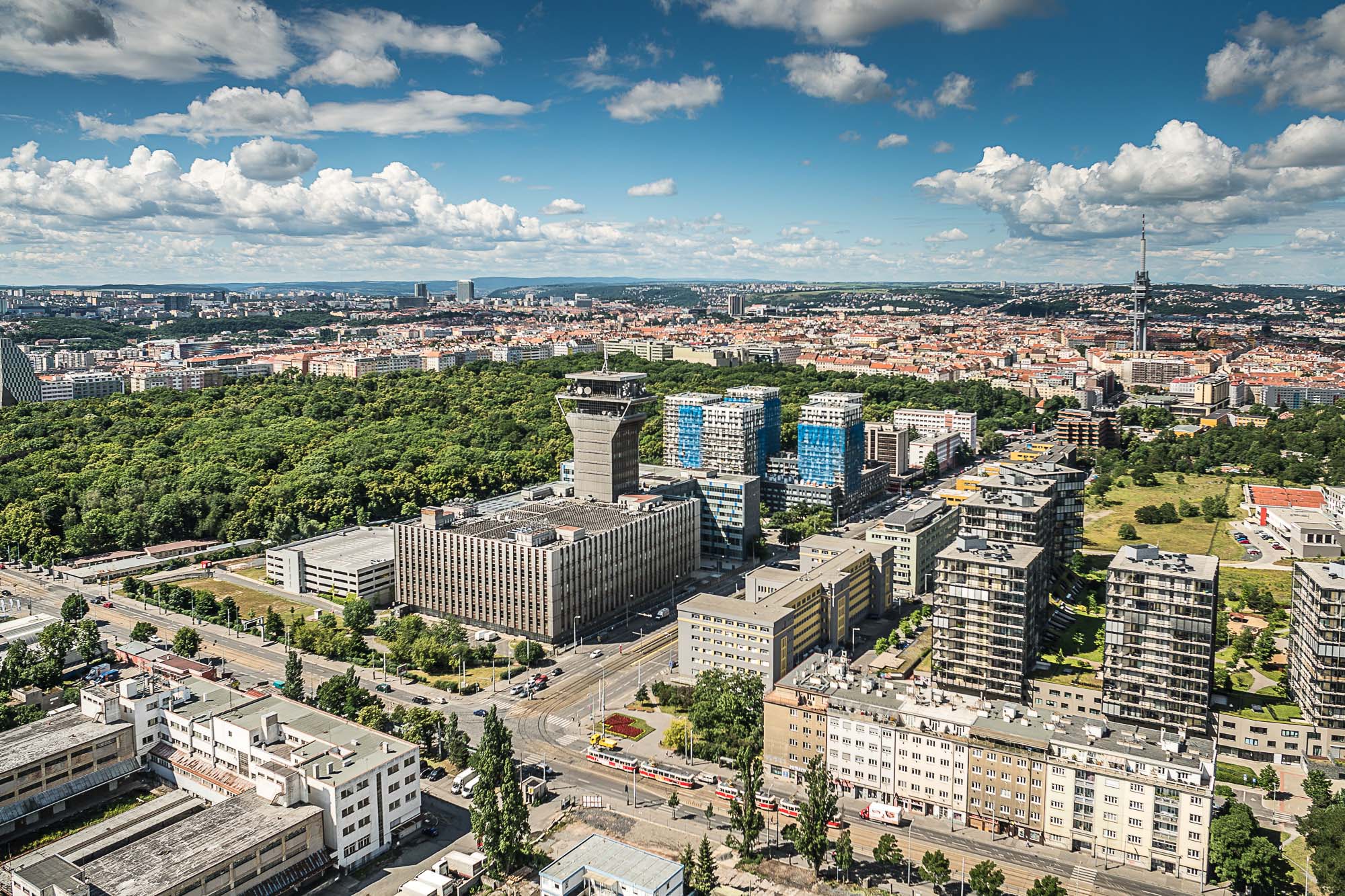 Wettbewerb Zentrum Neu-Zizkova Prag