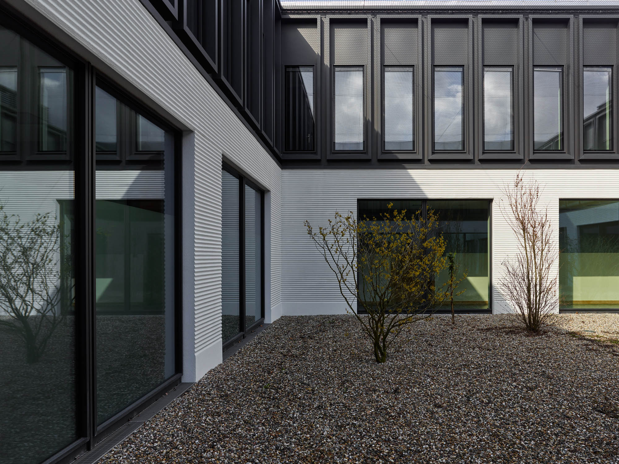 Oberlandesgericht Stuttgart - Innenhof, Foto: Stefan Müller