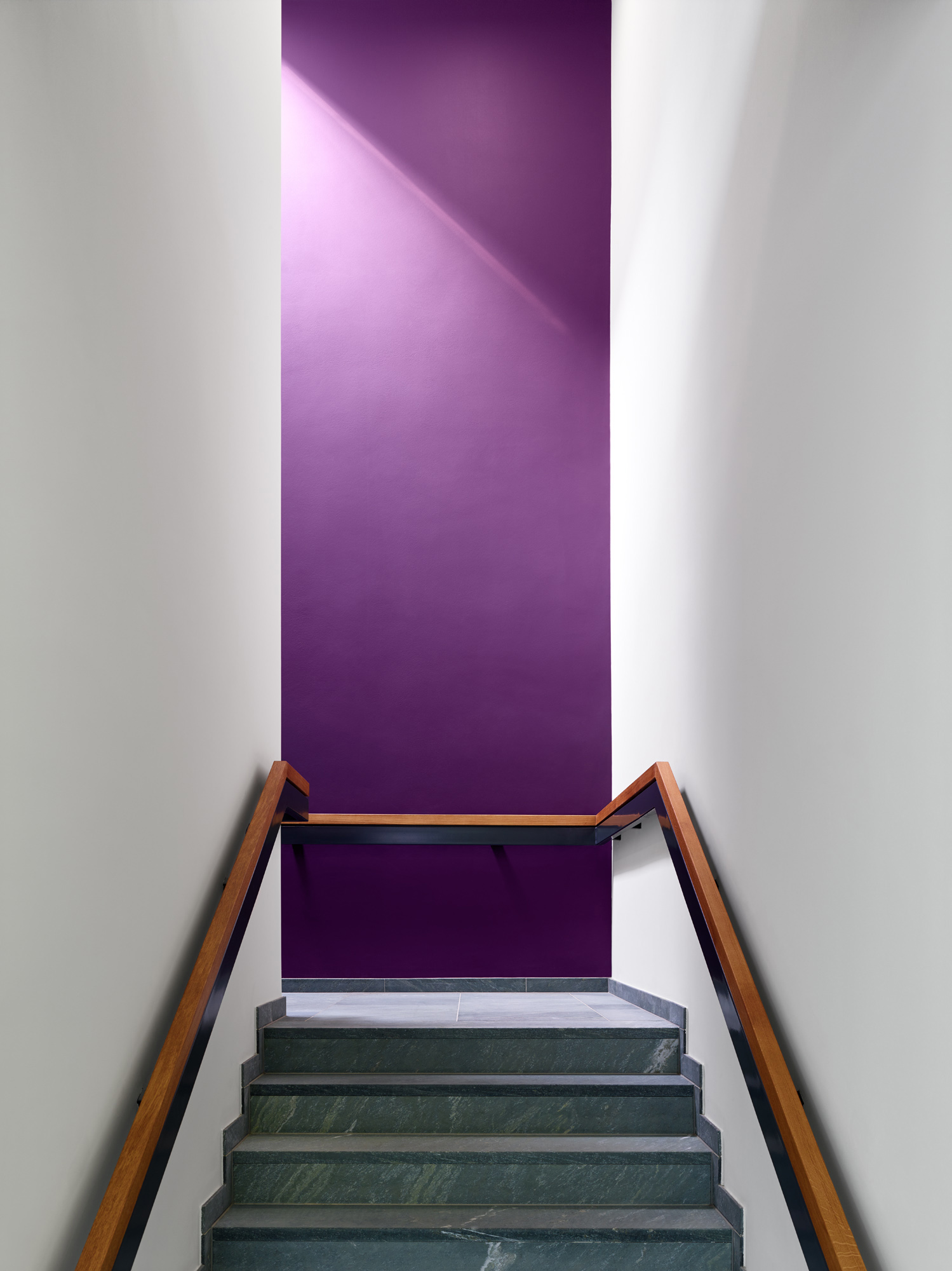 Oberlandesgericht Stuttgart - Treppenhaus, Foto: Stefan Müller