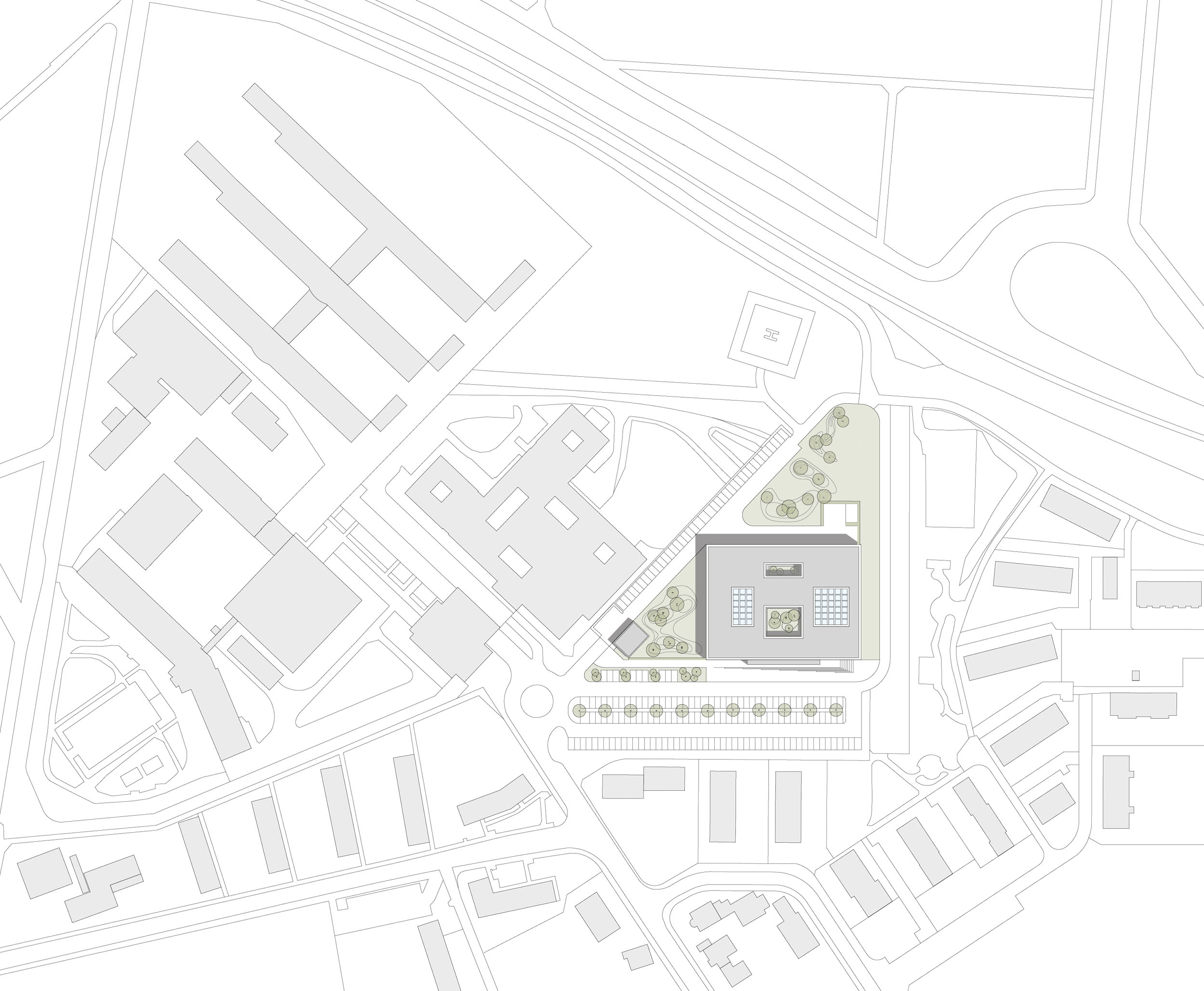 Oberlandesgericht Stuttgart, Lageplan