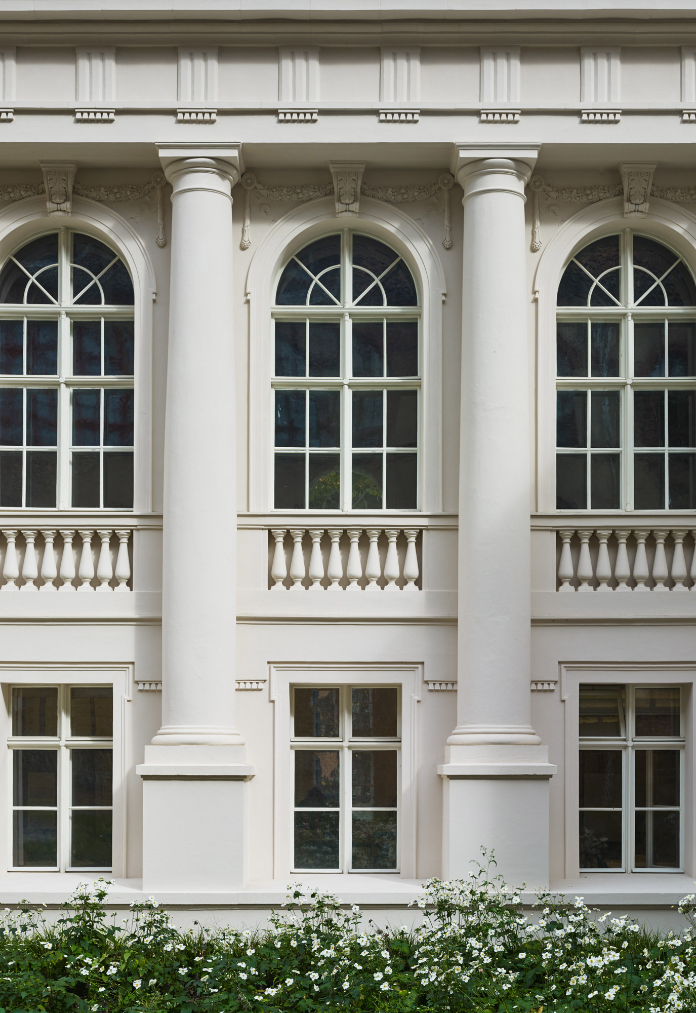 Fassadendetail des Gerlachbaus der Humboldt-Universität zu Berlin, Foto: Stefan Müller