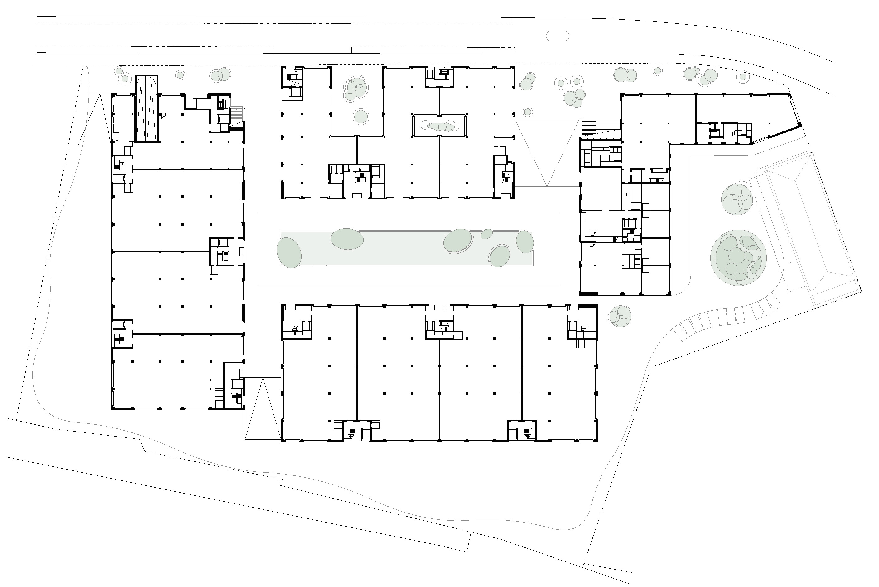 Büro und Industrie Campus "Berlin Decks" - Grundriss 00