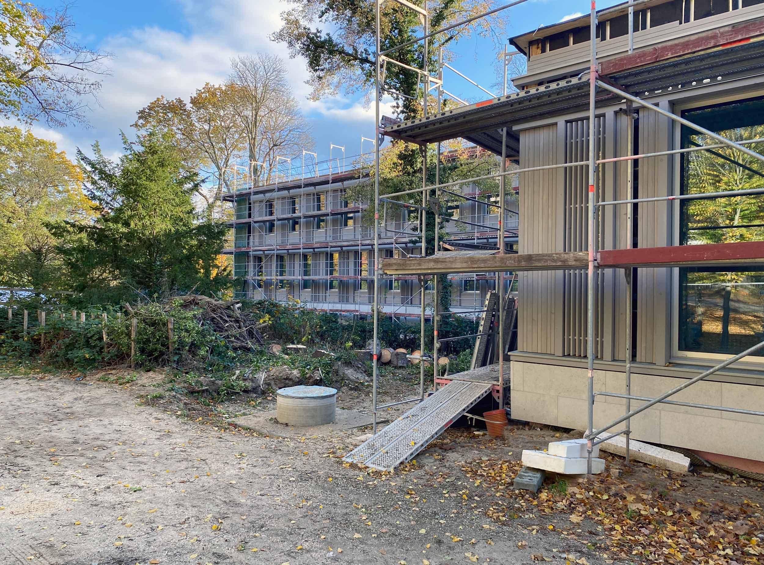 Leibniz-Institut für Astrophysik in Potsdam - Baustellenfoto - Nov 2023