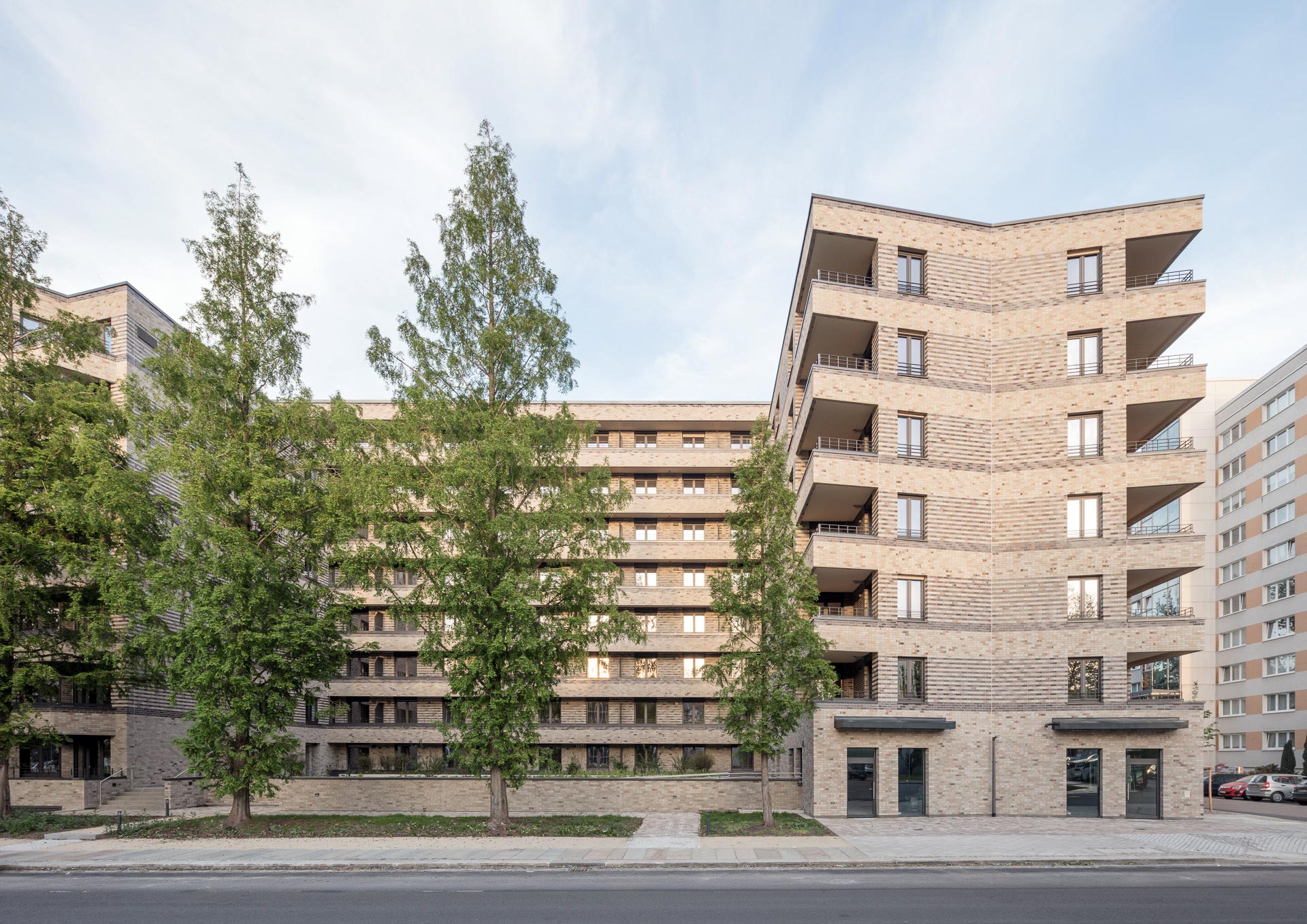 Wohnbebauung Dürerstraße Dresden, Foto: Till Schuster