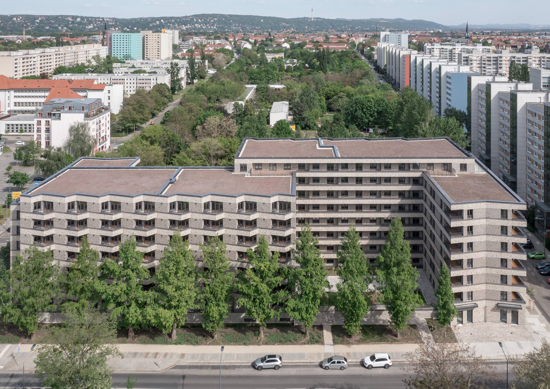 Wohnbebauung Dürerstraße Dresden, Foto: Till Schuster