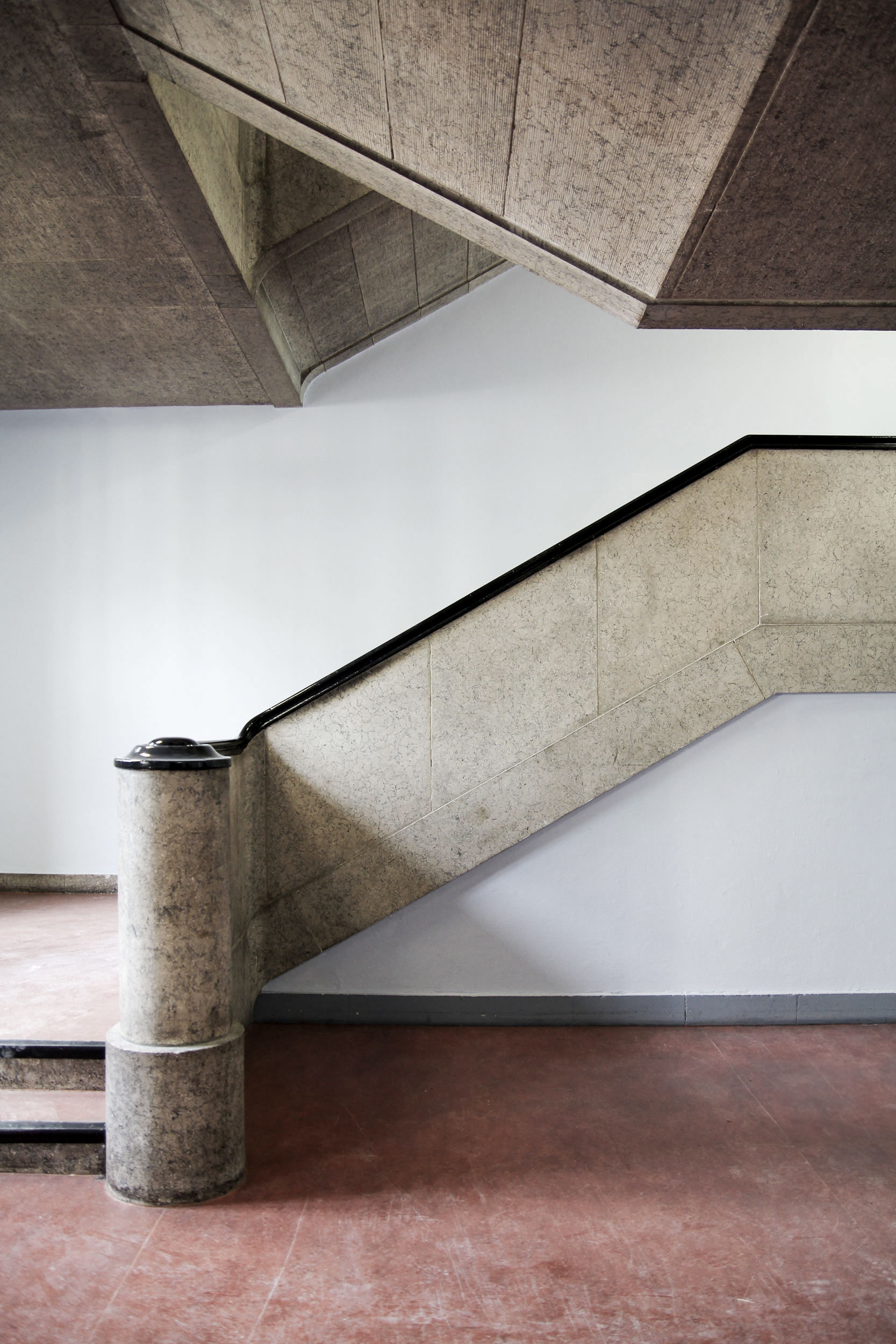 Sanierung des Berliner Dienstsitz der Bundesanstalt für Immobilienaufgaben - BImA - Treppenhaus Bauteil B © MRA