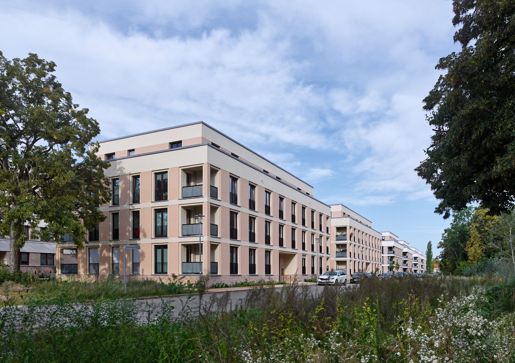 Wohnquartier Heinrich-Mann-Allee in Potsdam, Foto: Stefan Müller