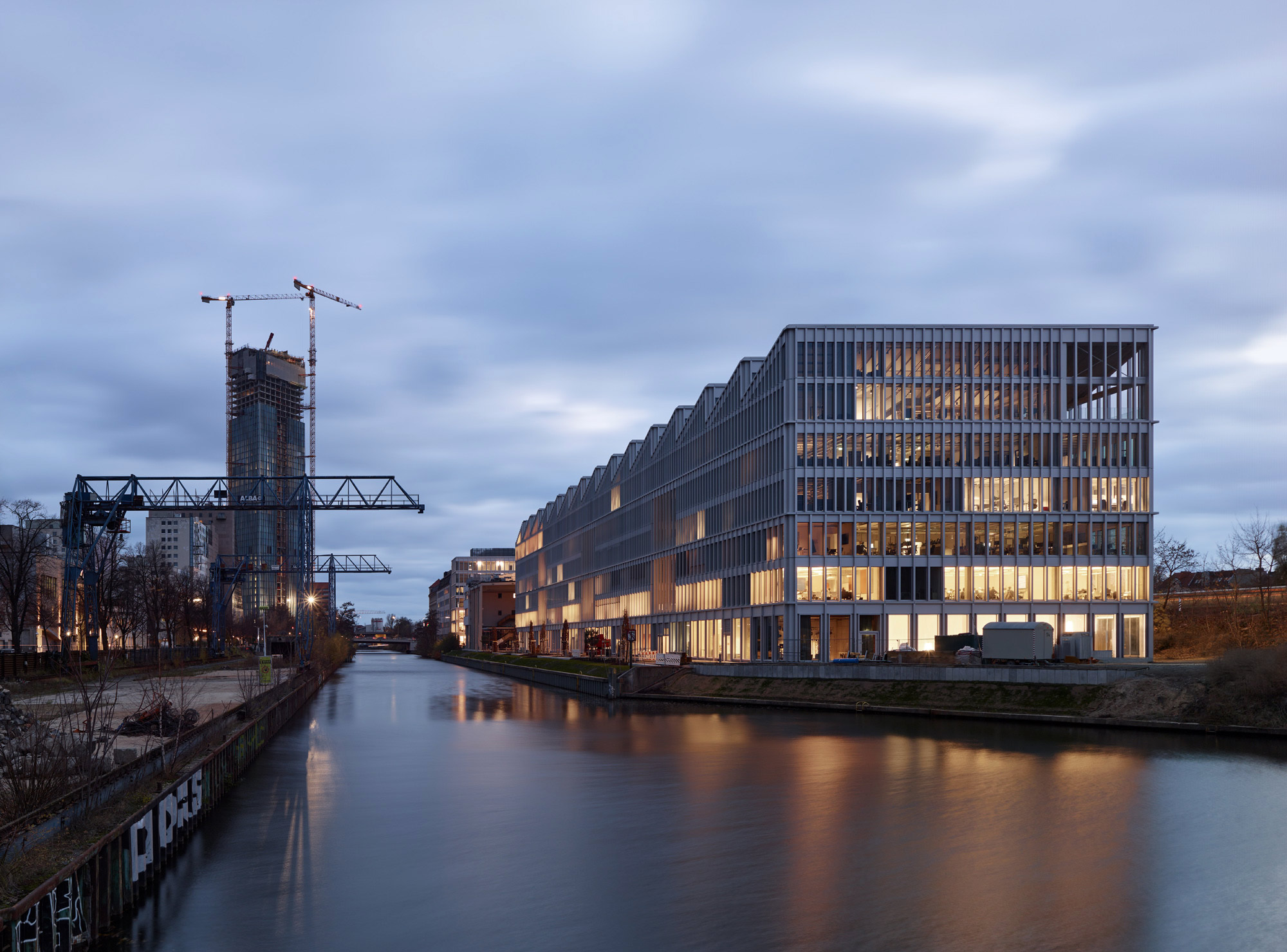 Büro- und Gewerbecampus in Berlin-Neukölln - SHED