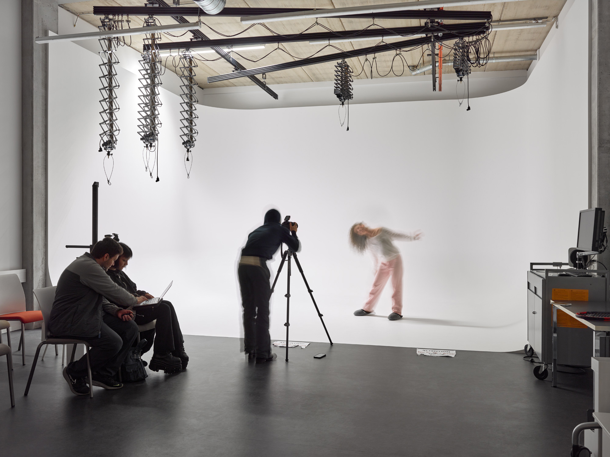 SHED - SRH University of Applied Science Berlin, Fotostudio, Foto: Stefan Mueller