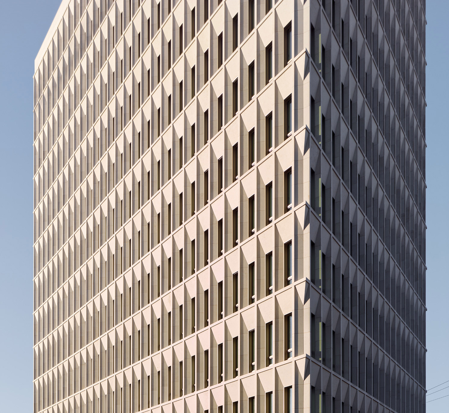 Erweiterungsbau Bundesministerium des Innern - Fassadendetail; Foto: Stefan Müller