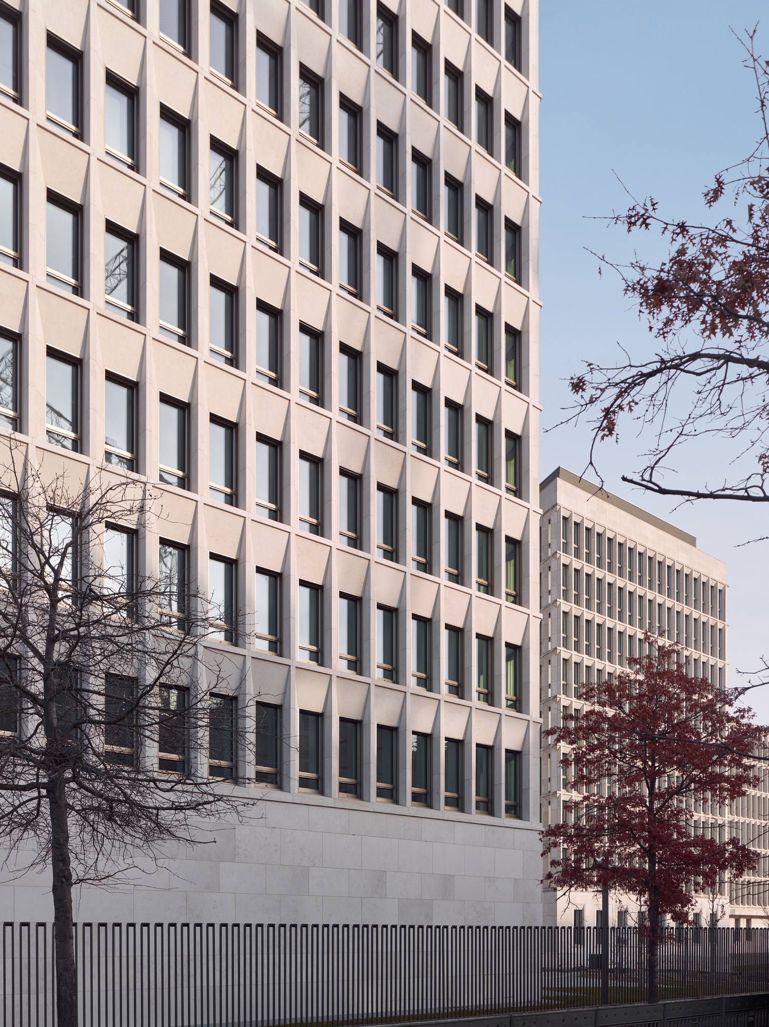 Erweiterungsbau Bundesministerium des Innern - Fassadendetail; Foto: Stefan Müller