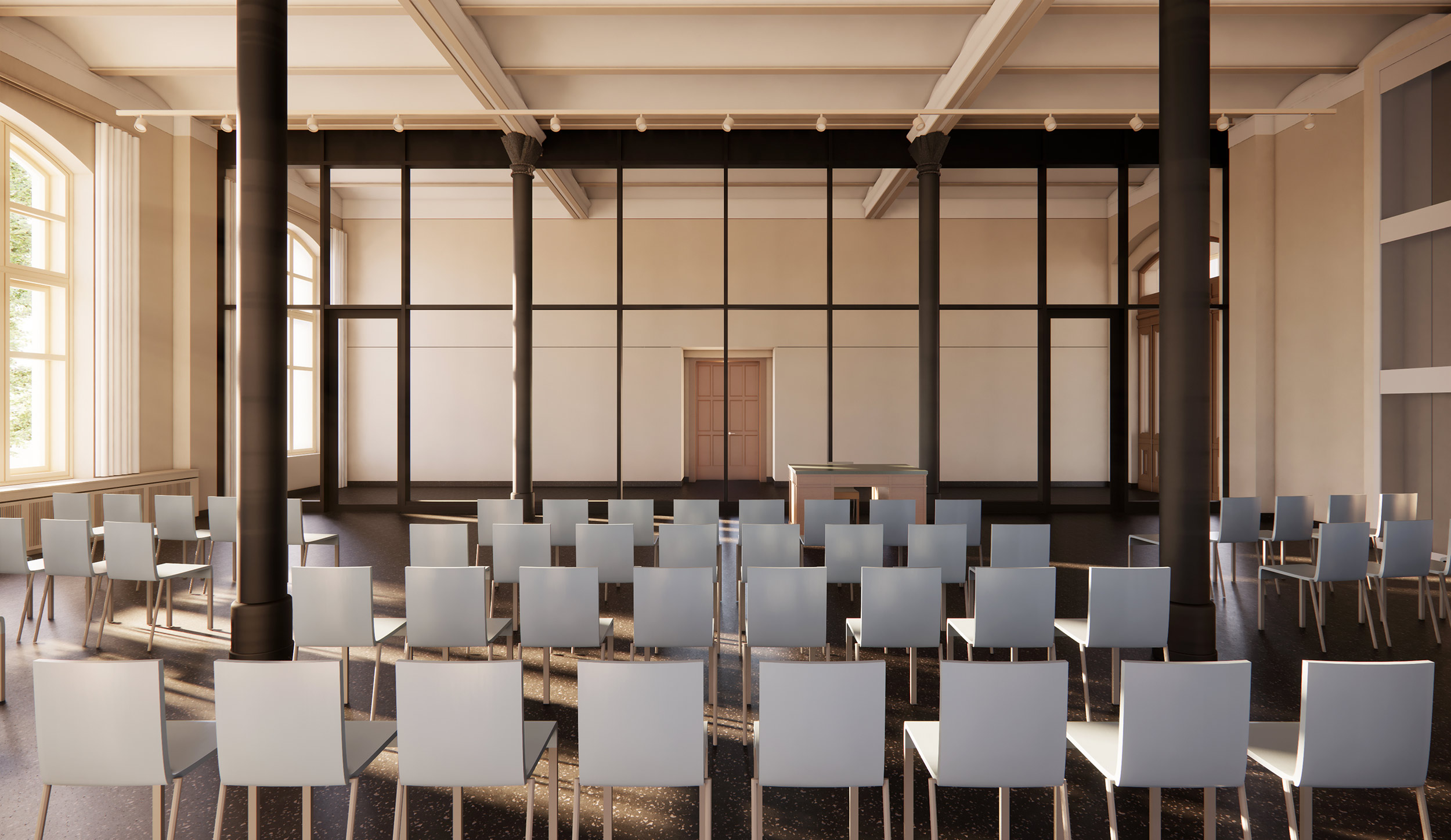 Museum für Naturkunde Berlin - Visualisierung des zukünftigen Lehrsaals