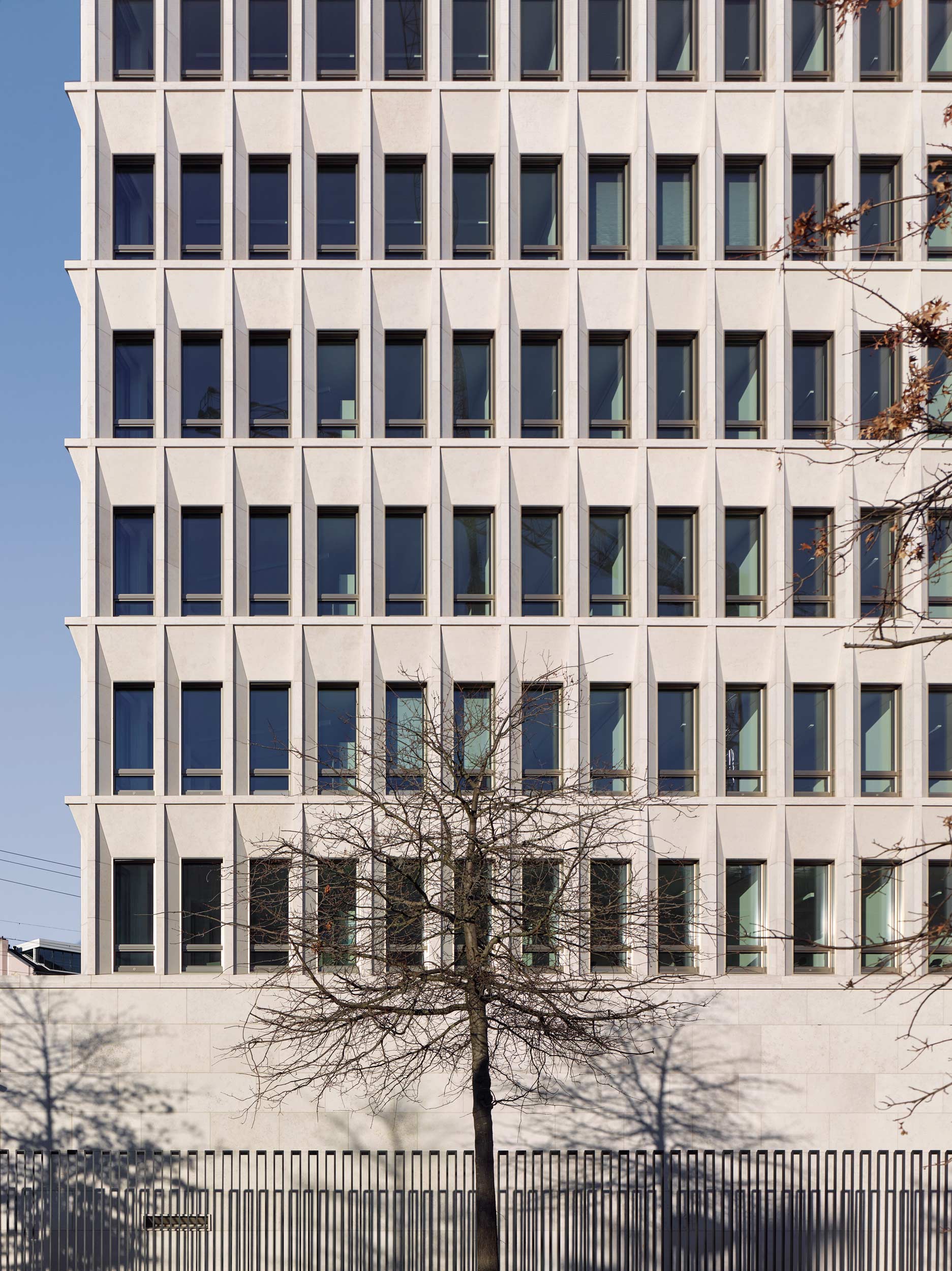 Erweiterungsbau Bundesministerium des Innern - Fassadendetail; Foto: Stefan Müller