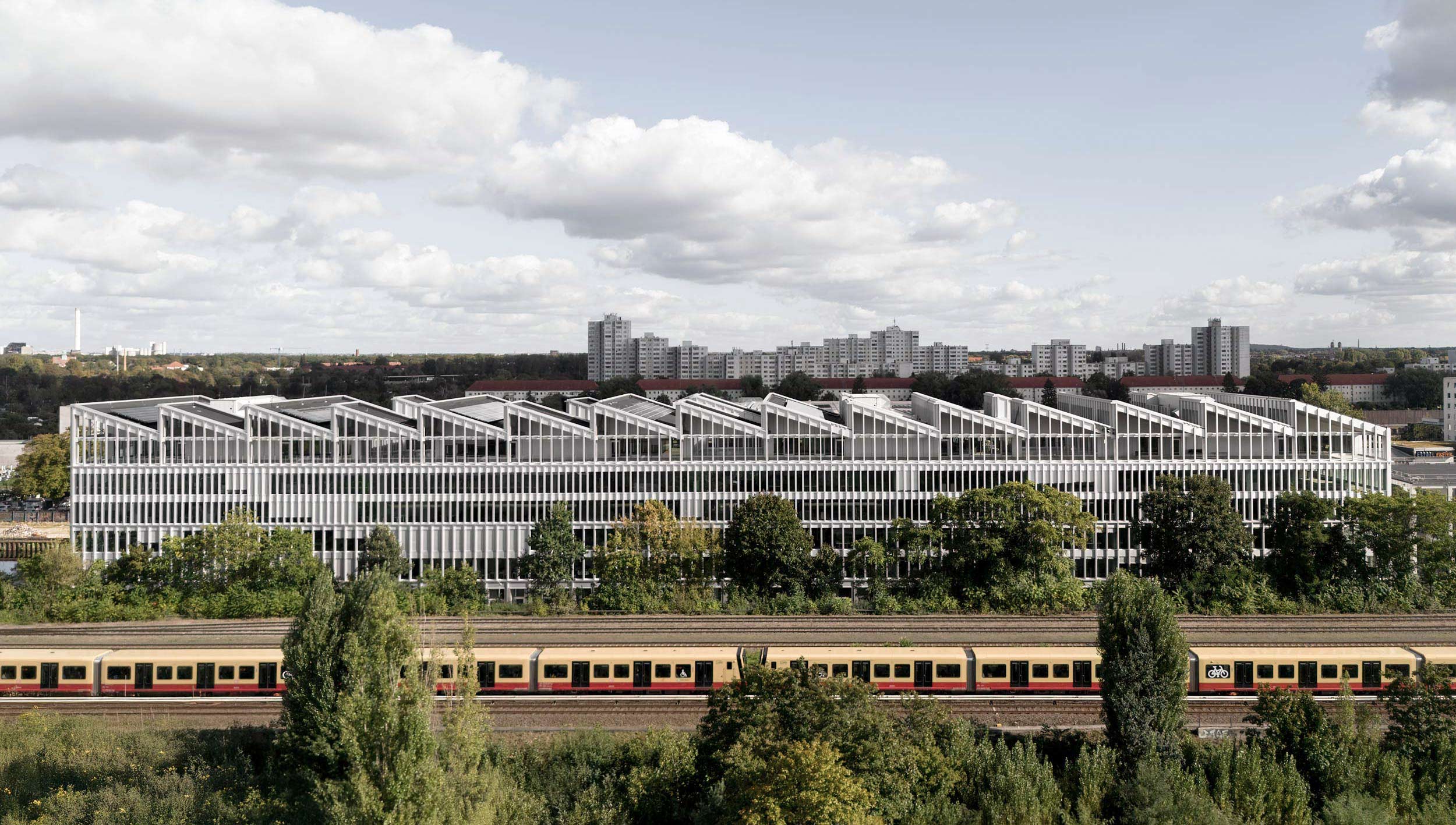 Büro- und Gewerbecampus in Berlin-Neukölln - SHED - Ansicht Warehouse