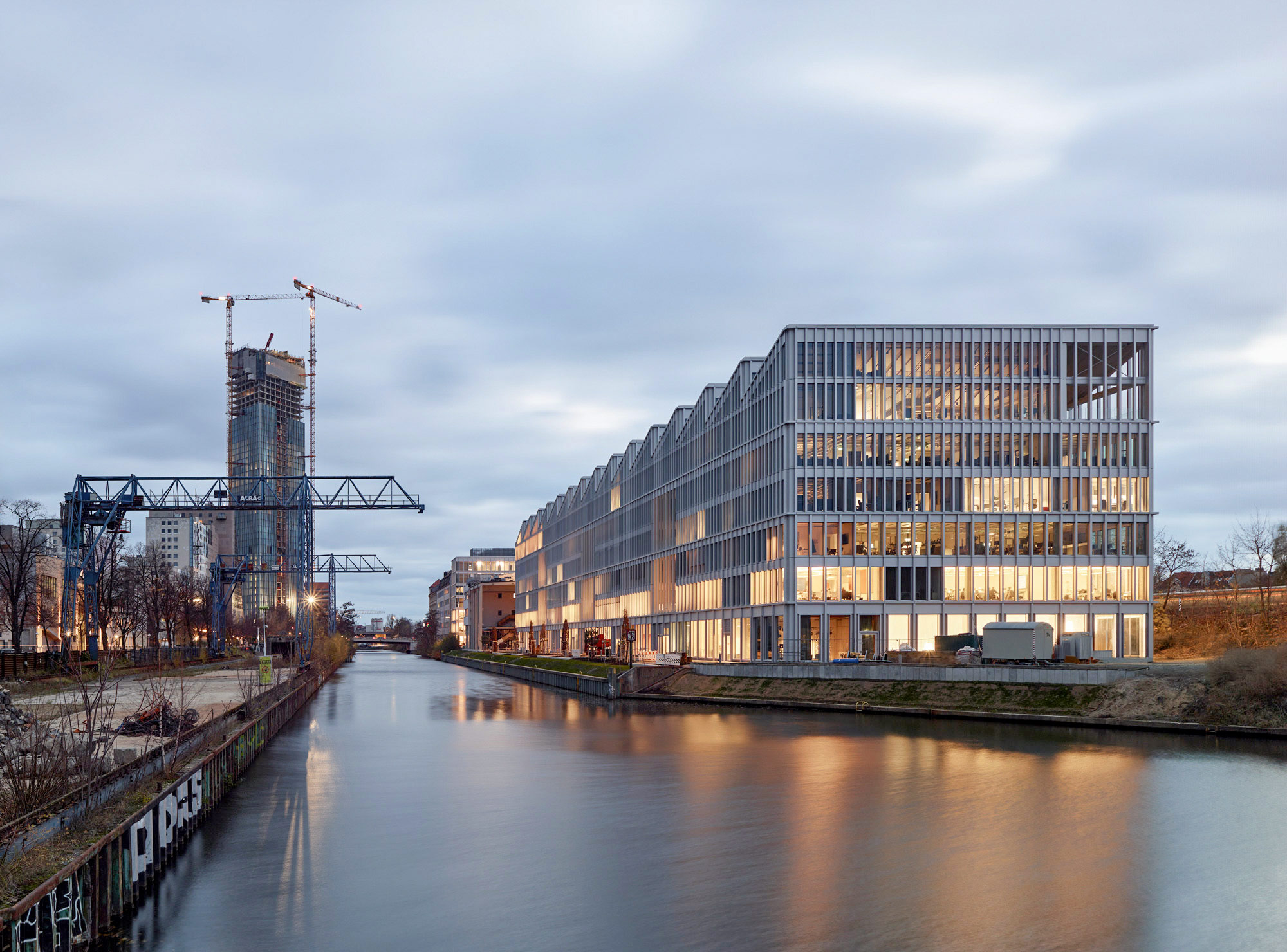 Büro- und Gewerbecampus in Berlin-Neukölln - SHED - Ansicht Warehouse