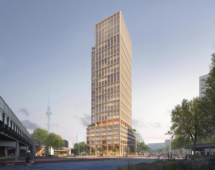 Central Tower Berlin - Perspektive Jannowitzbrücke