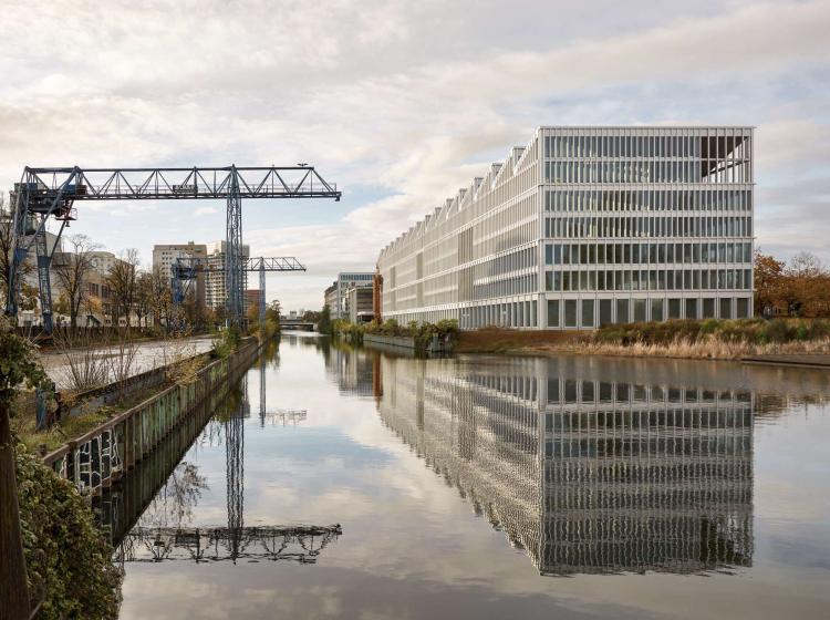 Büro- und Gewerbecampus in Berlin-Neukölln - SHED - Ansicht Warehouse
